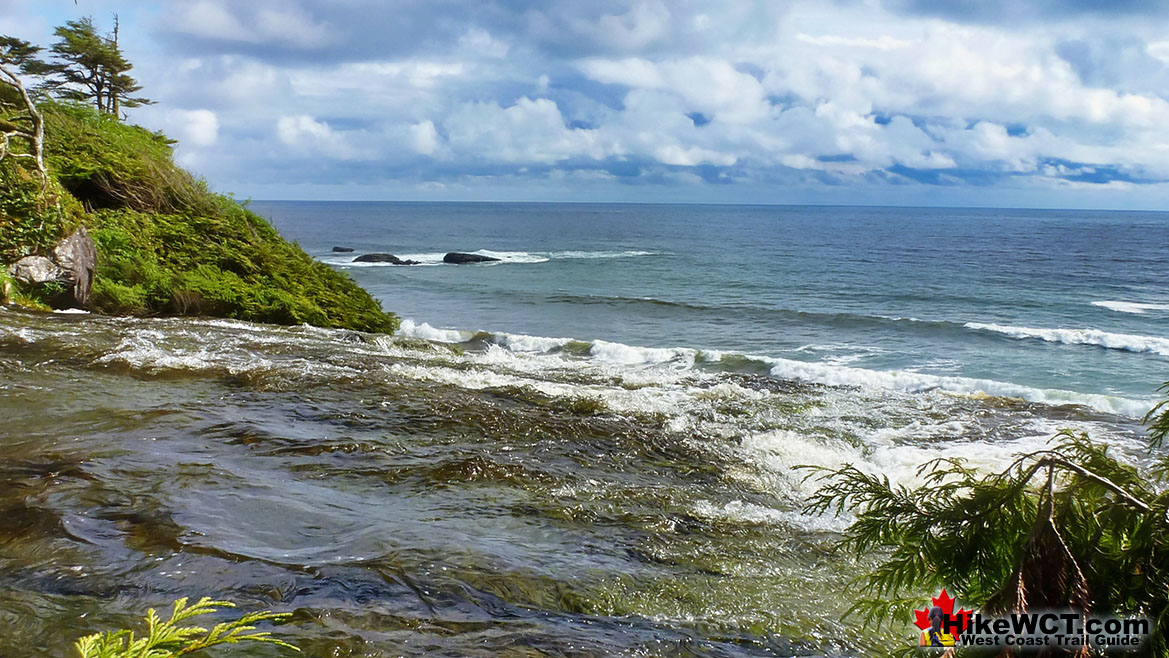 Top of Tsusiat Falls