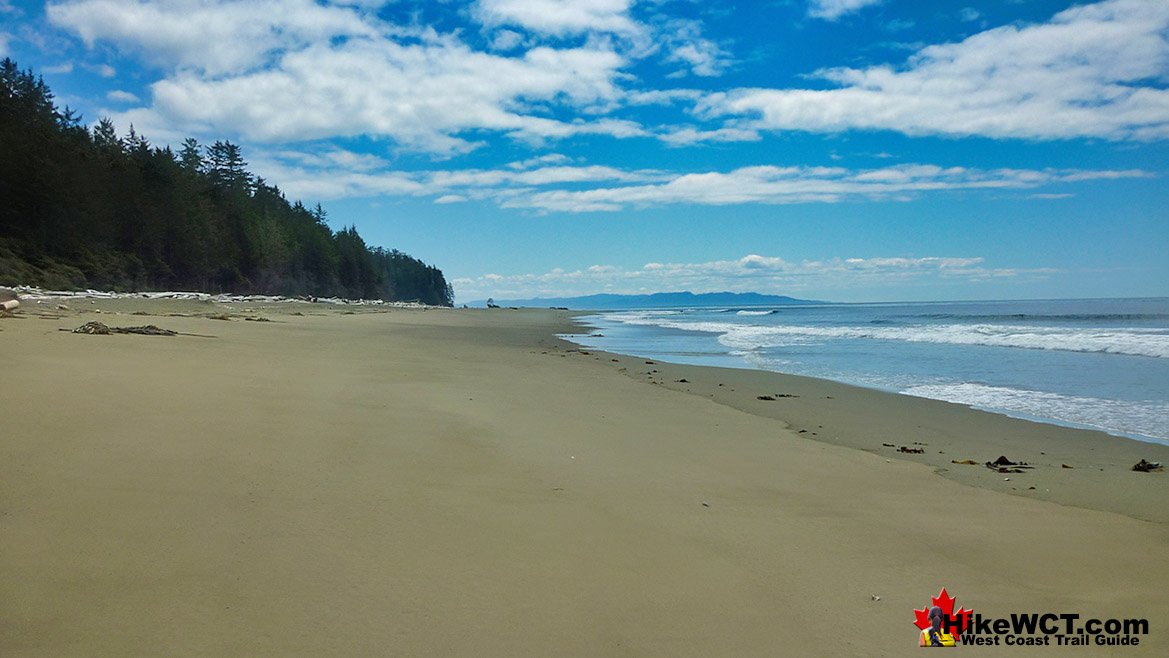 Beautiful Cheewhat Beach at 37km