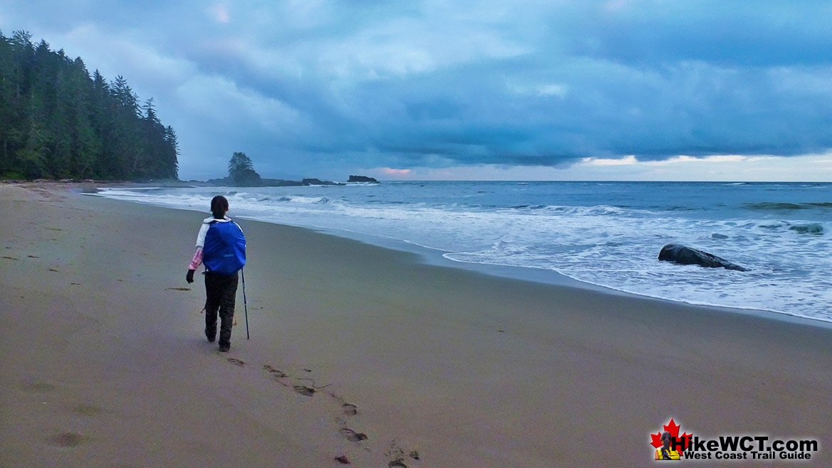 Beautiful Beach at 42km