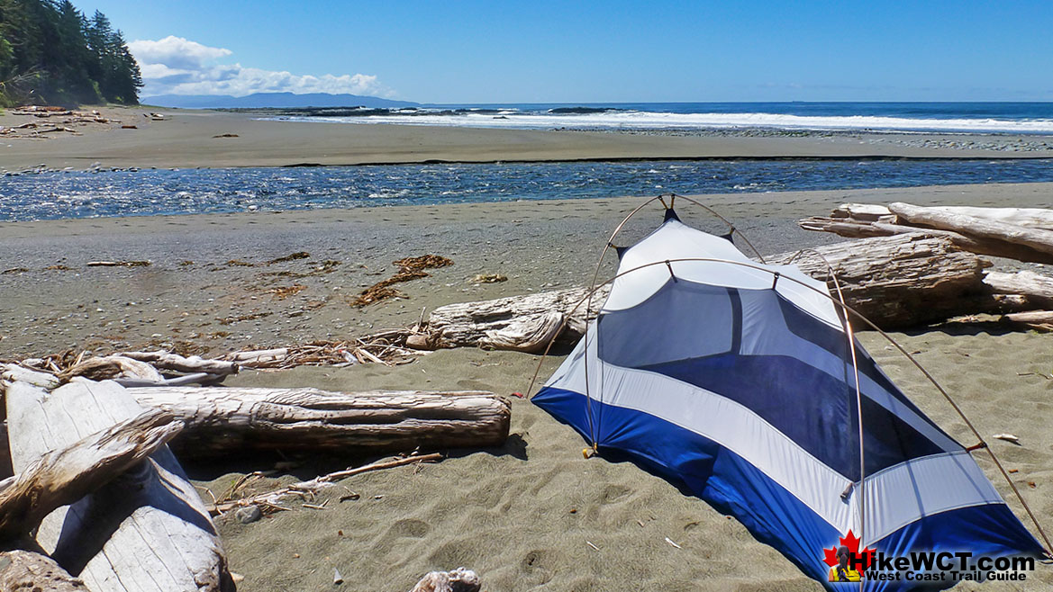 Carmanah Creek Campsite