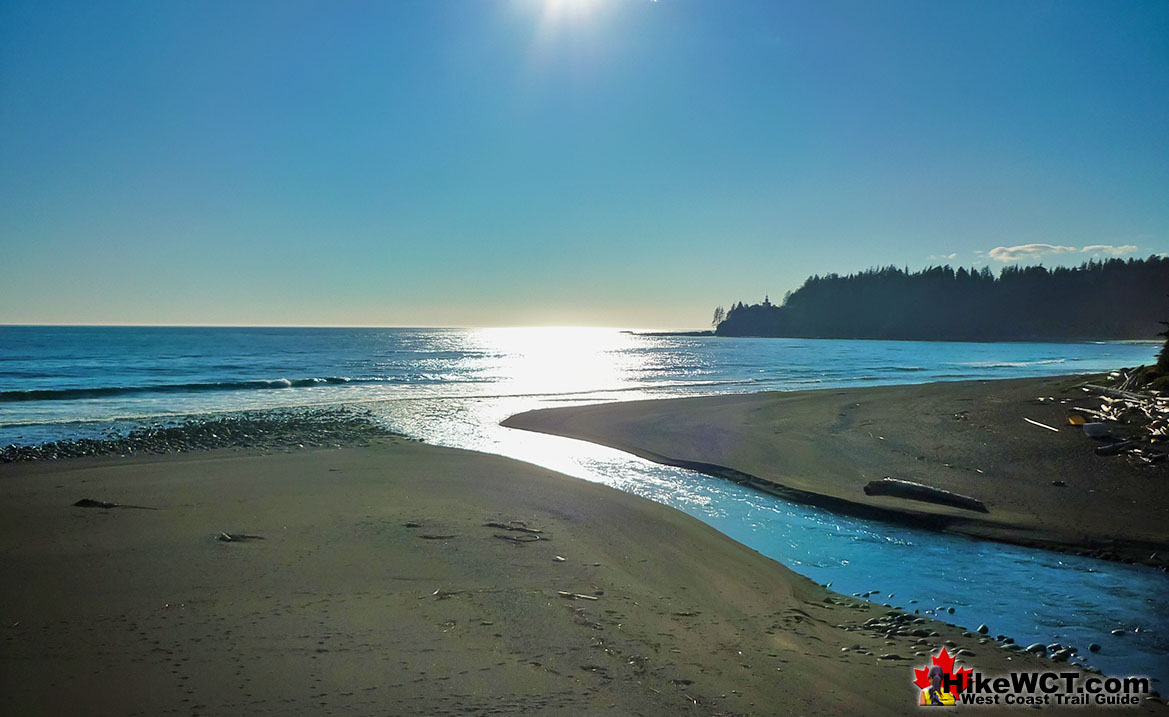 Carmanah Creek Sunset View