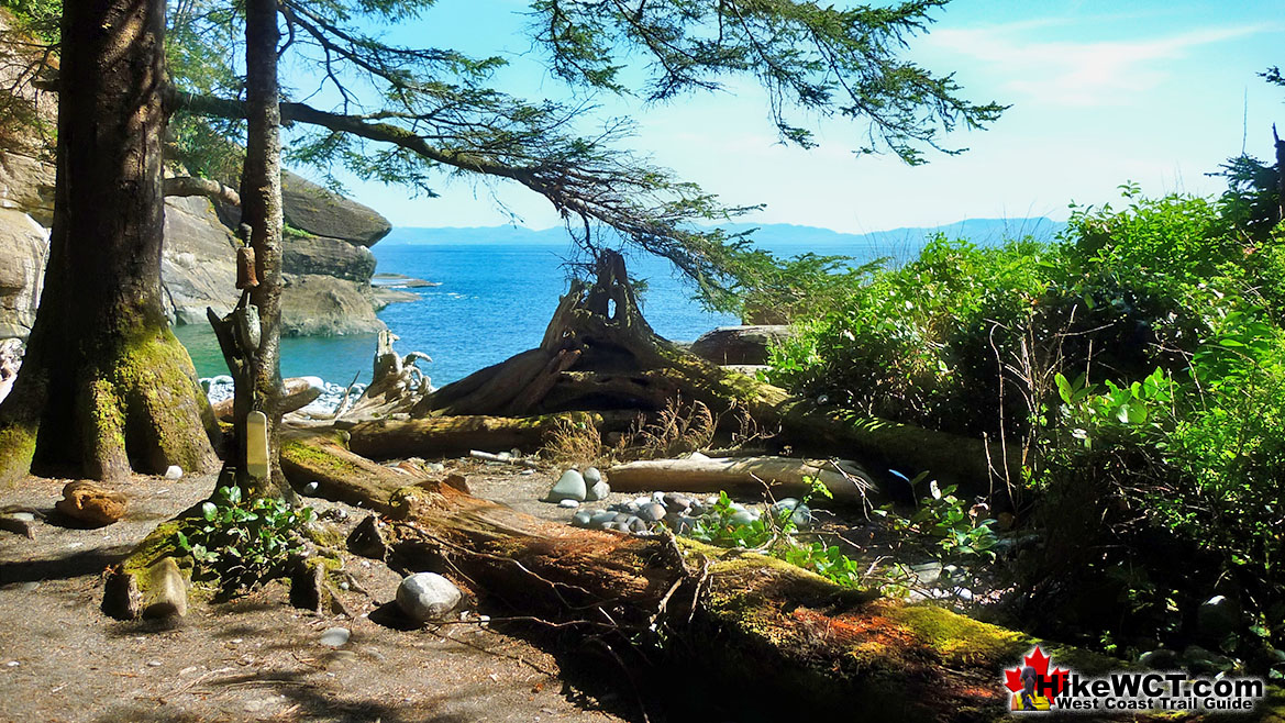 Cullite Cove Campsite View