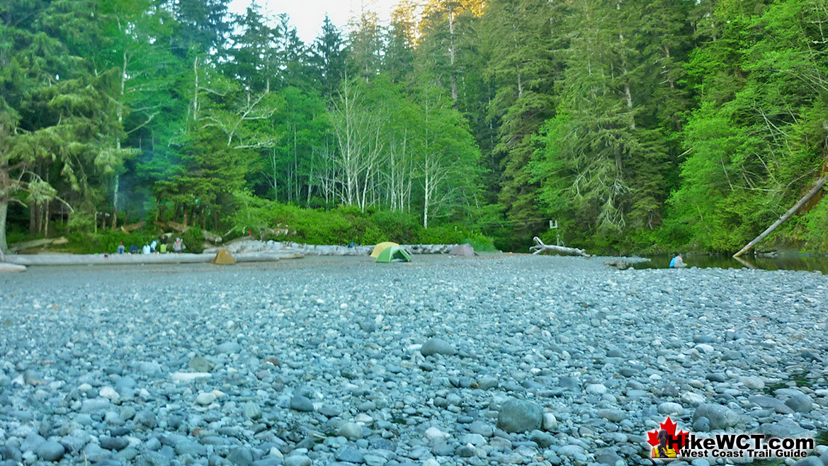 Camper Creek Campsite West Coast Trail