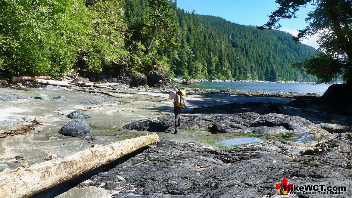 Narrow Beach at Thrasher Cove