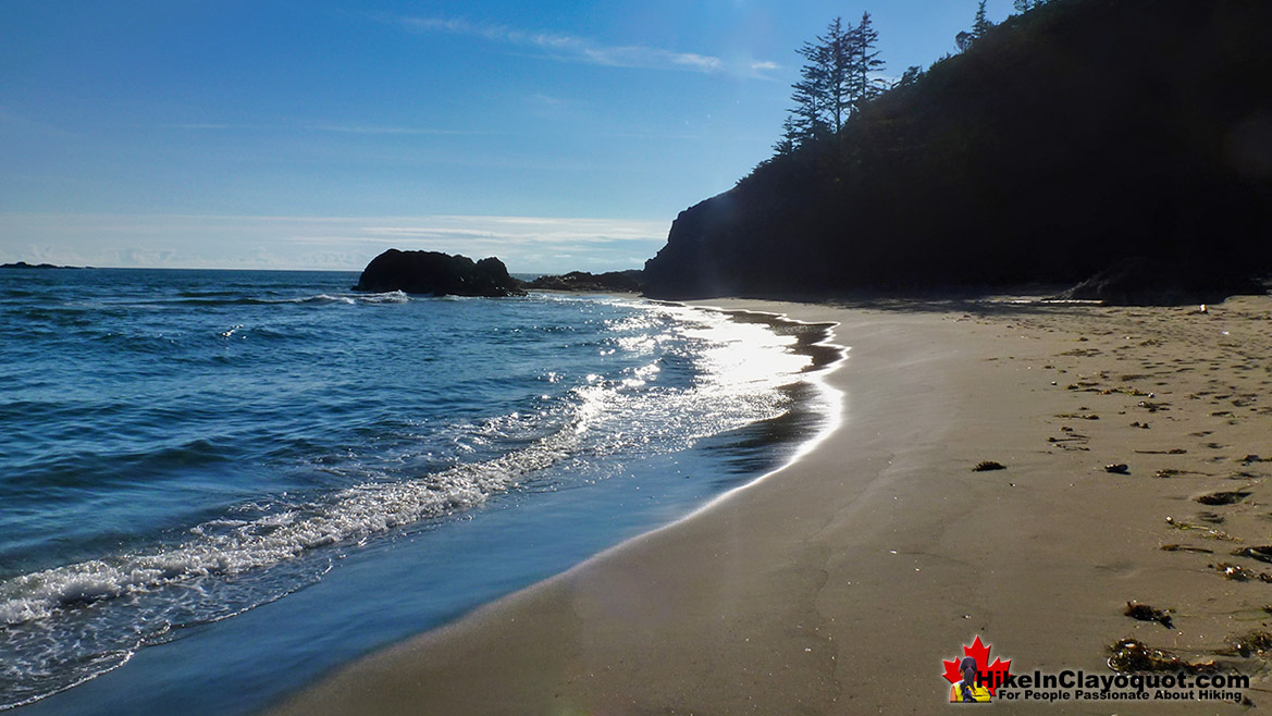 Secluded Radar Beach in Tofino